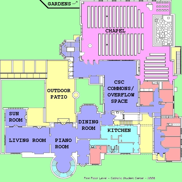 CSC Floor Plan - First Floor (Ground Level)